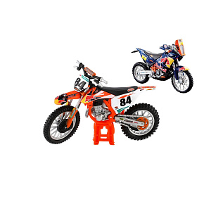 Motorka Bburago 1:18 Red Bull Race 11cm kov/plast 2 druhy v krabičce 17x11x7cm