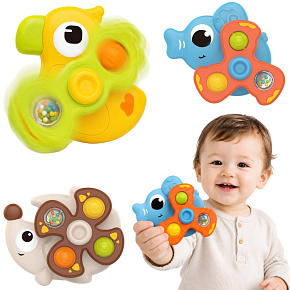 WOOPIE BABY Káčátka Spinnery Senzorické Přísavky Zvířátka 3 ks. WOOPIE BABY Káčátka Spinnery Senzorické Přísavky Zvířátka 3 ks.