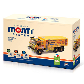 Stavebnice Monti System MS 77 Babča Tatra 815 1:48 v krabici 22x15x6cm