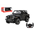 Auto RC Jeep Wrangler Rubicon RASTAR černý plast 29cm 2,4GHz na dálk. ovl. na bat. v krab. 44x19cm