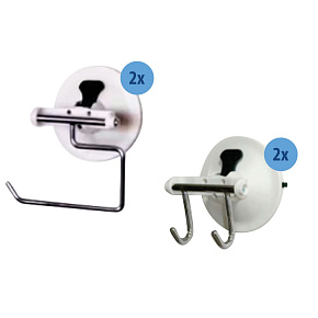 Získejte háček - Háčky s přísavkou - 4 ks