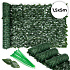 Artificial ivy hedge, 500x50 cm, green balcony cover, masking