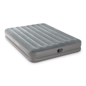 Double Air Mattress 203x152x30 cm with Built-In Electric Pump INTEX 64114 Double Air Mattress 203x152x30 cm with Built-In Electric Pump INTEX 64114