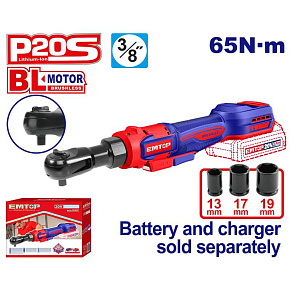Aku ráčna 20V 65Nm 3/8" solo