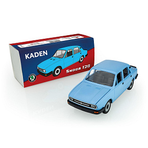 Auto Škoda 120 plast 21cm v krabičce 22x10x8cm Kaden Auto Škoda 120 plast 21cm v krabičce 22x10x8cm Kaden