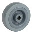 Kolo 50 mm/35 kg kaučuk šedý