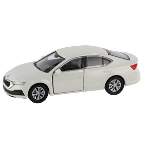 Auto Welly Škoda Octavia kov/plast 11cm 1:34 na volný chod ass v krabičce 15x7x7cm
