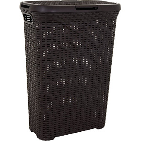 Koš na špinavé prádlo STYLE 40l hnědý Koš na špinavé prádlo STYLE 40l hnědý