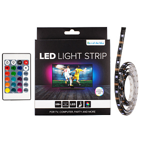 Světelný pás LED 2 metry - měnící barvu s ovladačem