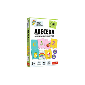 Malý objevitel Abeceda vzdělávací společenská hra v krabici 19x29x4cm