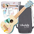 CLASSIC WORLD Dřevěné Ukulele Kytara pro Děti Modrá