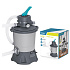 Bestway 58515 písková filtrační pumpa pro bazény 3596l/h + spojky. Hadice