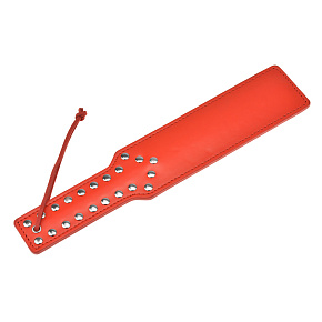 Plácačka s nýty (32cm) - Červená 