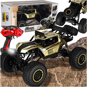 Dálkově ovládané auto 2,4GHz 1:8 51cm kovové zlaté Dálkově ovládané auto 2,4GHz 1:8 51cm kovové zlaté