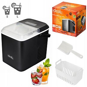 Home Ice Maker Machine for Cubes Crushed Ice 12 kg 100W IDEAL