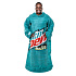 Snuggie Original - Fleece deka - s rukávy - Mountain Dew zelená retro modrá