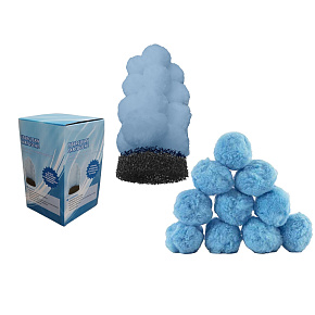 Lebula filtrační kuličky Aqualoon Blue náhrada kartušových filtrů pro Bestway/Intex 70g