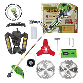 Benzínový křovinořez Procraft T4350