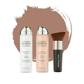 AirBrush Foundation 3ks - Střední/Tmavý