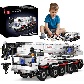 Lebula stavebnice sada 3248 ks pro děti dálkově ovládaný jeřáb Lebula stavebnice sada 3248 ks pro děti dálkově ovládaný jeřáb