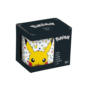 Hrnek Pokémon - Confetti keramický 315 ml v krabici 12x10x8,5cm Hrnek Pokémon - Confetti keramický 315 ml v krabici 12x10x8,5cm