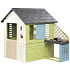 SMOBY Life Zahradní domek PRETTY s kuchyní + 17 doplňků