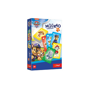 Karetní hra Mookao Tlapková patrola/Paw patrol společenská hra v krabici 14x21x4cm Karetní hra Mookao Tlapková patrola/Paw patrol společenská hra v krabici 14x21x4cm