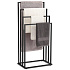 Towel Rack 4 Bars - Black
