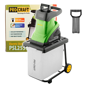 Zahradní drtič větví nožový Procraft PSL2550 Zahradní drtič větví nožový Procraft PSL2550