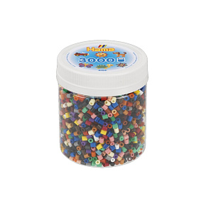 Zažehlovací korálky Hama MIDI 3000ks v dóze Zažehlovací korálky Hama MIDI 3000ks v dóze