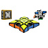 Spinner hlavolam plast 6x6cm v krabičce