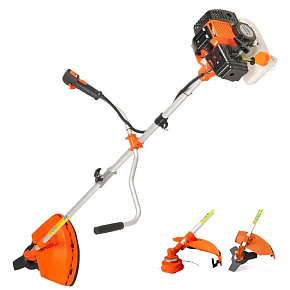 Powertech PT-550 : débroussailleuse thermique 2-en-1 de 55 cm³