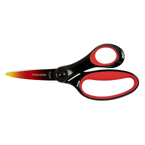 Nůžky dětské velké 15 cm (8+), červeno černá Nůžky dětské velké 15 cm (8+), červeno černá