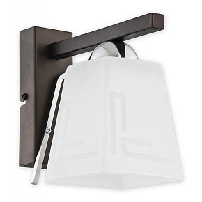 Lemir Nástěnné svítidlo O2320 K1 RW Tico nástěník, wenge + chrom