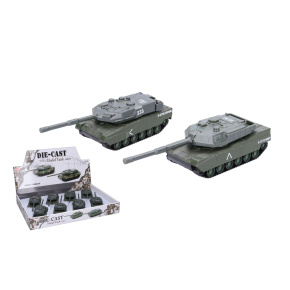 Tank kov/plast 14,5cm na zpětné natažení 8ks v boxu