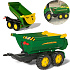 Rolly Toys rollyHalfpipe John Deere Sklápěcí přívěs