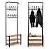 Standing hanger for clothes with shelves ModernHome