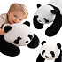 WOOPIE Zátěžový plyšák panda, antistresový smyslový těžký medvídek na mazlení 65cm 1500g