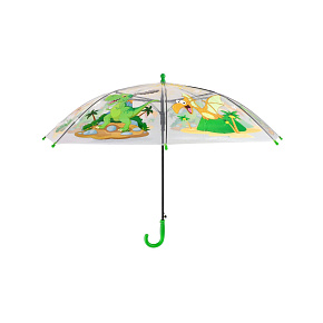 Deštník Dinosaurus plast/kov vystřelovací 64cm v sáčku