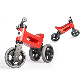 Odrážedlo FUNNY WHEELS Rider Sport červené 2v1, výška sedla 28/30cm nosnost 25kg 18m+ v sáčku Odrážedlo FUNNY WHEELS Rider Sport červené 2v1, výška sedla 28/30cm nosnost 25kg 18m+ v sáčku