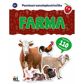 Poznávací samolepková knížka Farma Poznávací samolepková knížka Farma