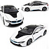 Lebula auto sběratelské kovové bmw i8 bílé