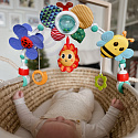 WOOPIE BABY Oblouk Závěs na Postýlku Kočárek Autosedačku