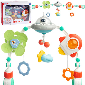 WOOPIE BABY Interaktivní Hrazdička do Postýlky Hrající Ukolébavky