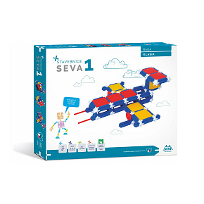 Stavebnice SEVA 1 KLASIK 222 dílků Stavebnice SEVA 1 KLASIK 222 dílků
