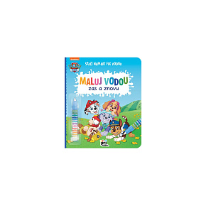 Knížka Maluj vodou zas a znovu Tlapková patrola/Paw patrol Knížka Maluj vodou zas a znovu Tlapková patrola/Paw patrol