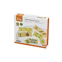 VIGA Sada Dřevěné Puzzle Přizpůsobte Čísla Montessori Skládačka