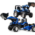 FALK Šlapací traktor New Holland T8 s lžící a přívěsem 3-7 let