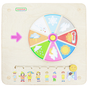 MASTERKIDZ Vzdělávací Tabule Počasí MASTERKIDZ Vzdělávací Tabule Počasí