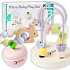 CLASSIC WORLD Pastelová Motorická Sada pro Kojence Box První Hračky od Narození